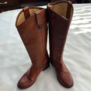 Frye Melissa classic leather riding boots